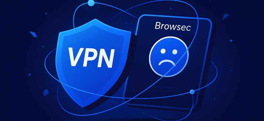 Browsec не работает - решение проблемы за минуту