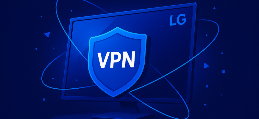 ТОП-3 VPN для Телевизора LG в России в 2025