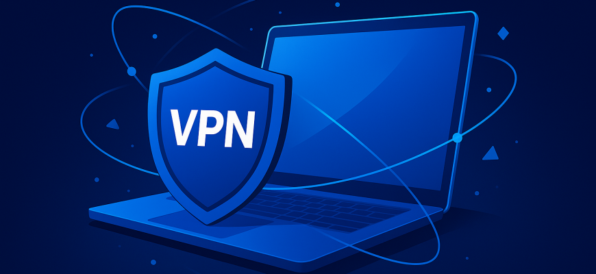 ноутбук, vpn