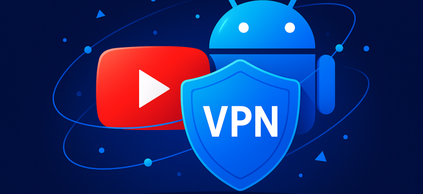 youtube, android, vpn